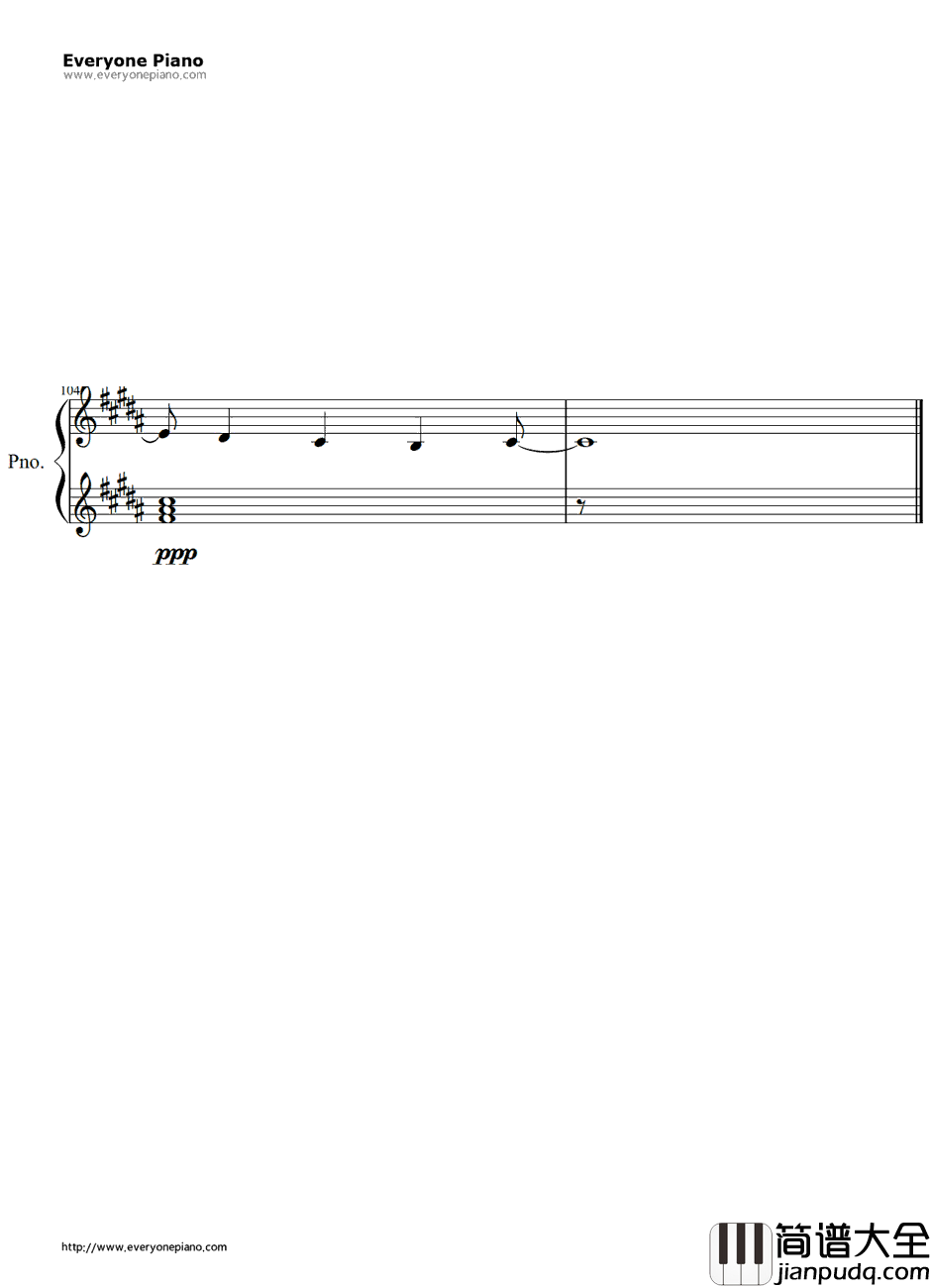 Ordinary_Love钢琴谱_U2_U2_曼德拉:漫长自由路OST