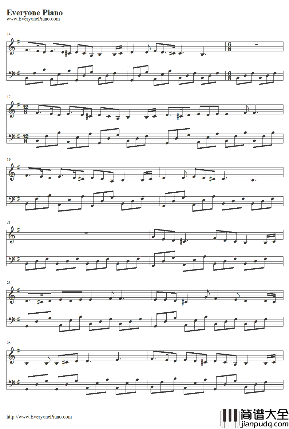 ラグスの镇魂歌钢琴谱_Noria(元千岁)_07_GHOST插入曲