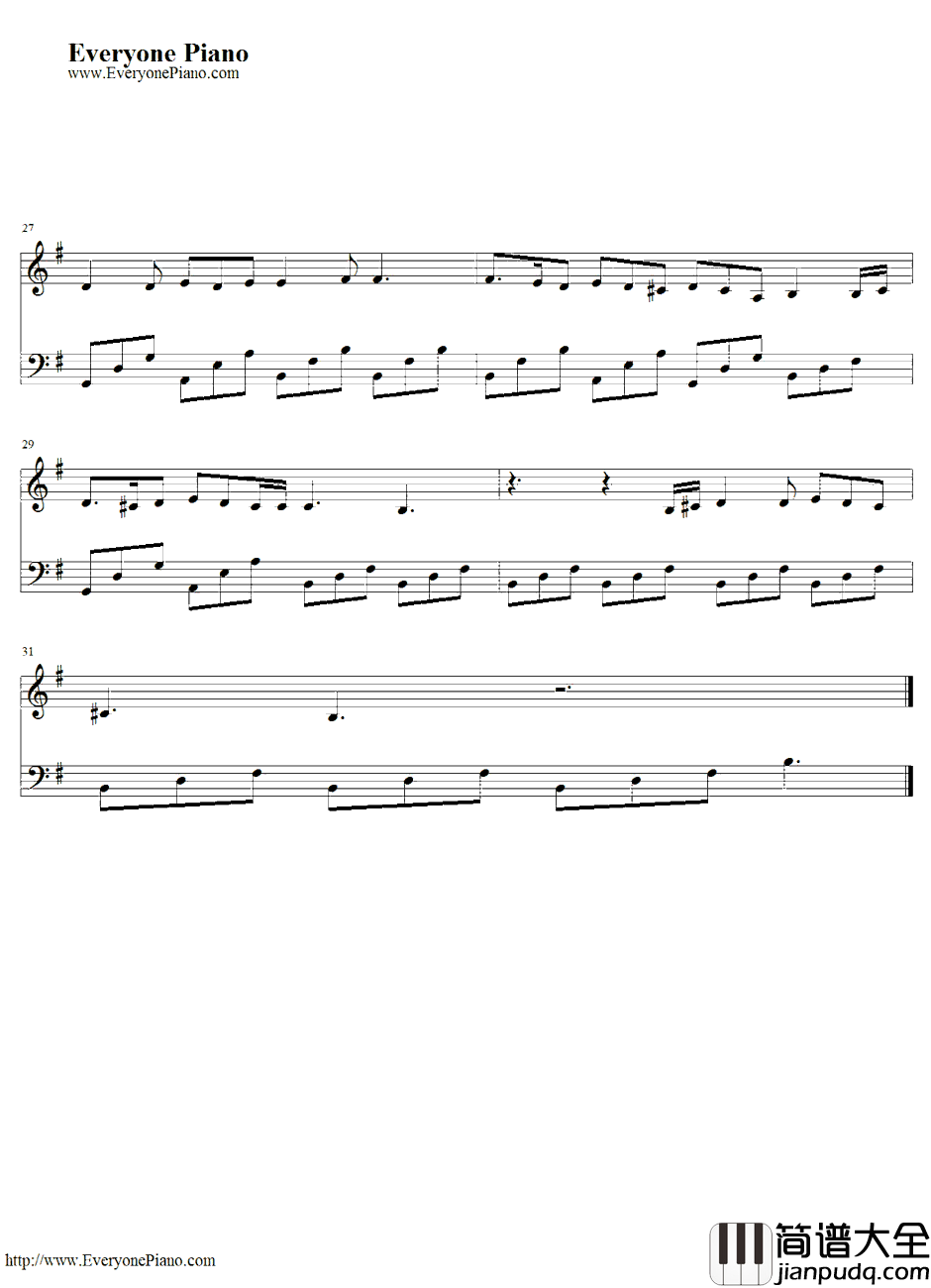 ラグスの镇魂歌钢琴谱_Noria(元千岁)_07_GHOST插入曲