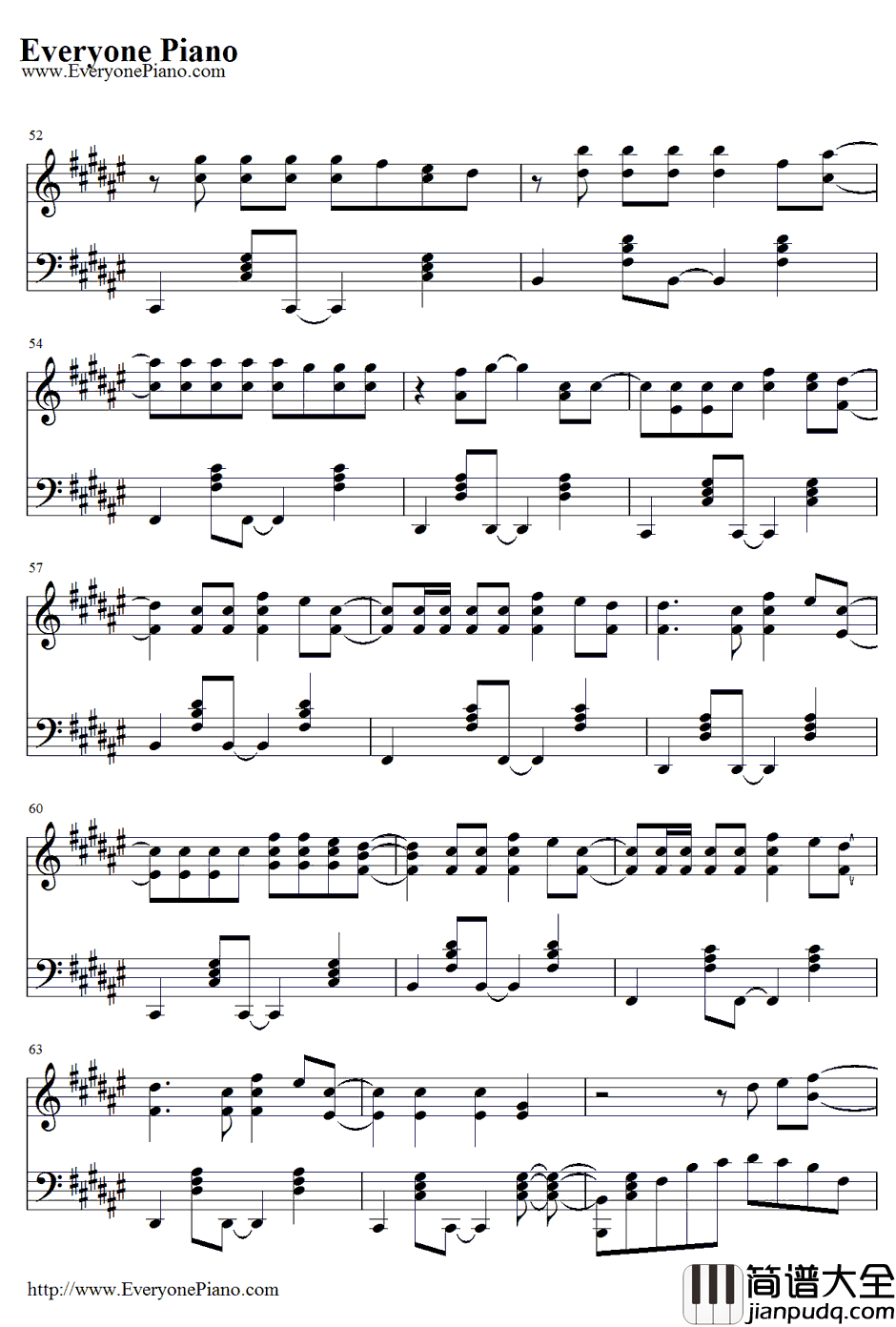 Give_our_Heart_A_Break钢琴谱_DemiLovato