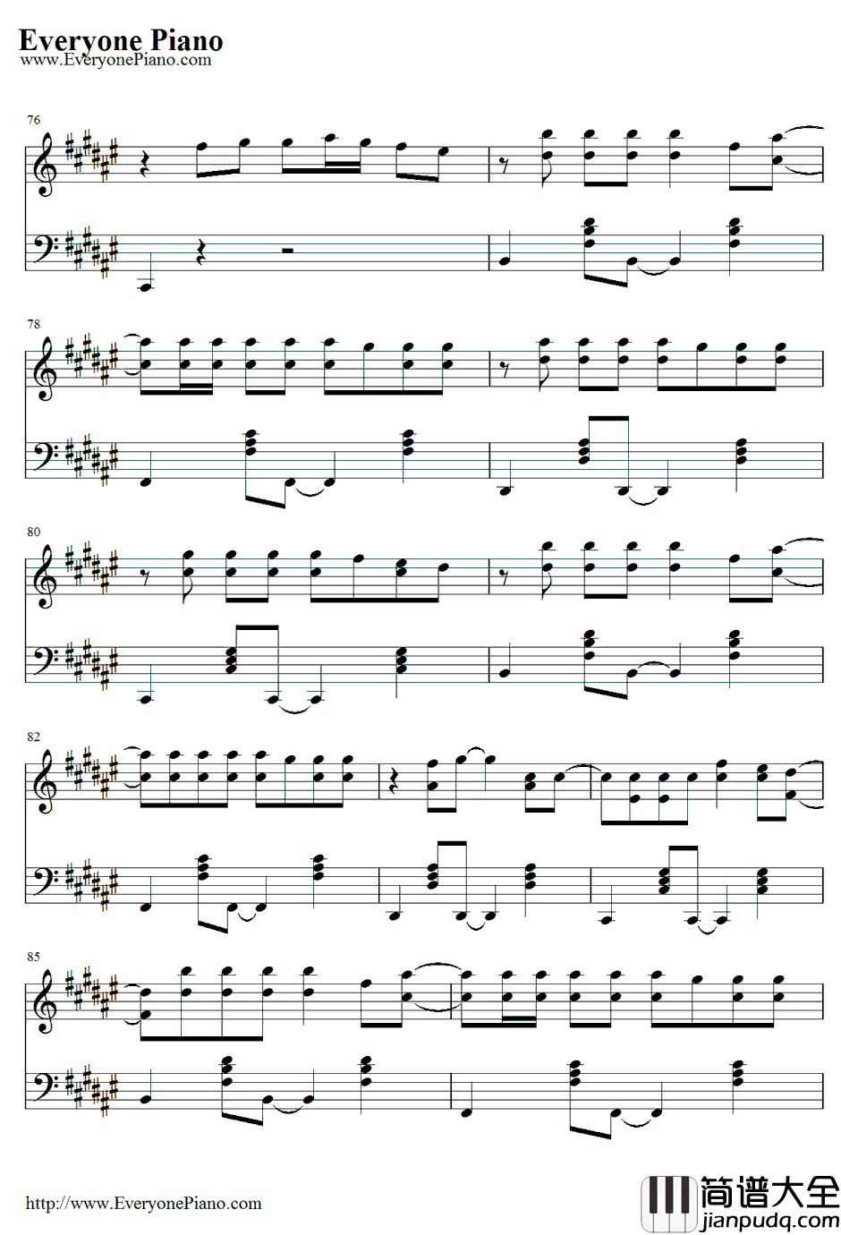 Give_our_Heart_A_Break钢琴谱_DemiLovato