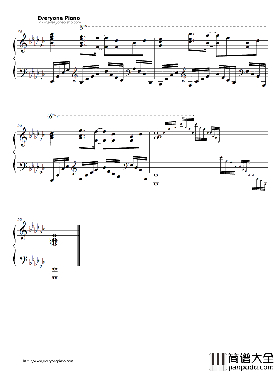 约束の绊钢琴谱_妖梦讨伐队(栗山未来(CV.种田梨沙)、名瀬美月(CV.茅原実里)、新堂爱(CV.山冈ゆり))_境界的彼方插曲