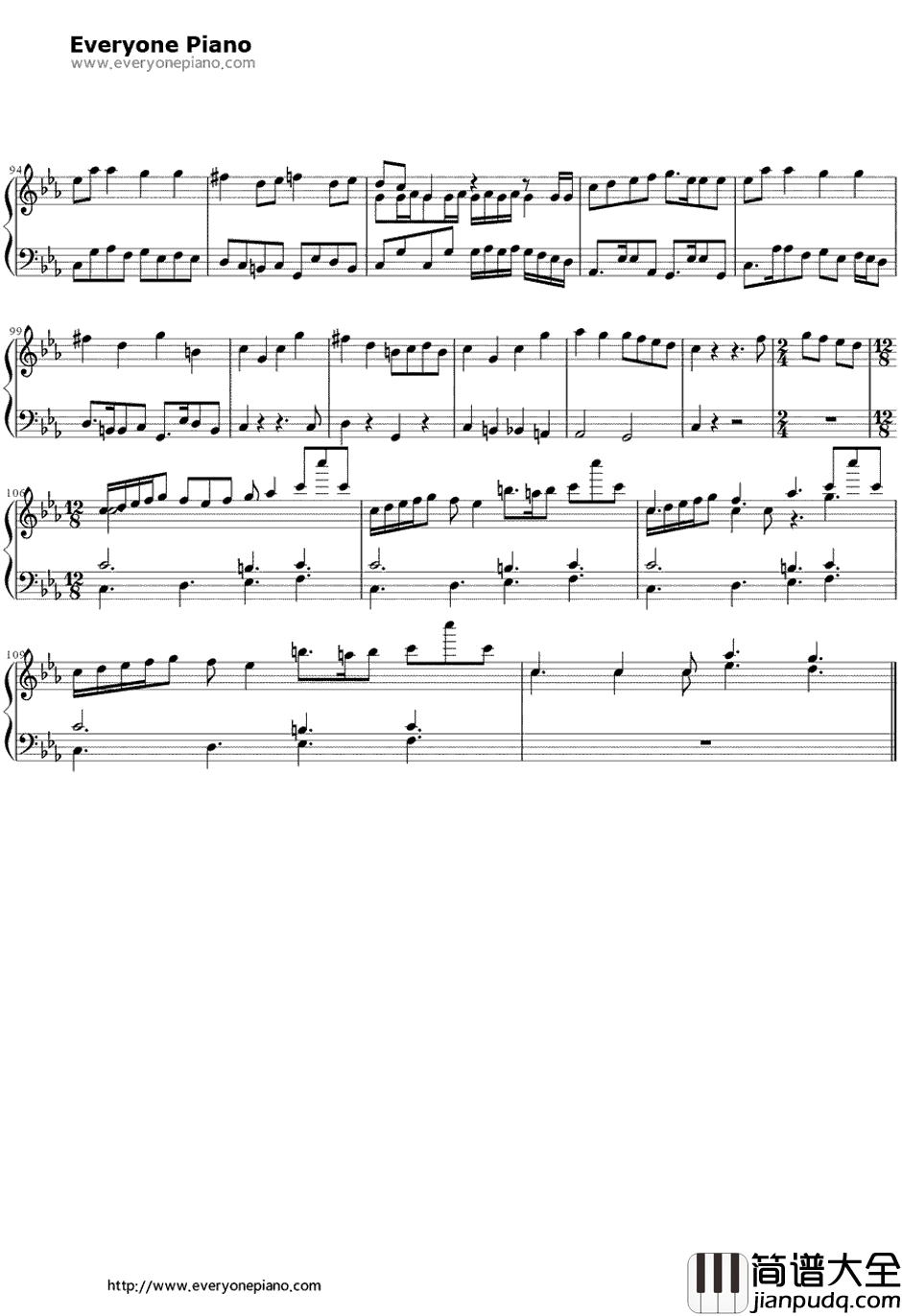 Mrs.Pumpkinの滑稽な夢钢琴谱_初音ミク