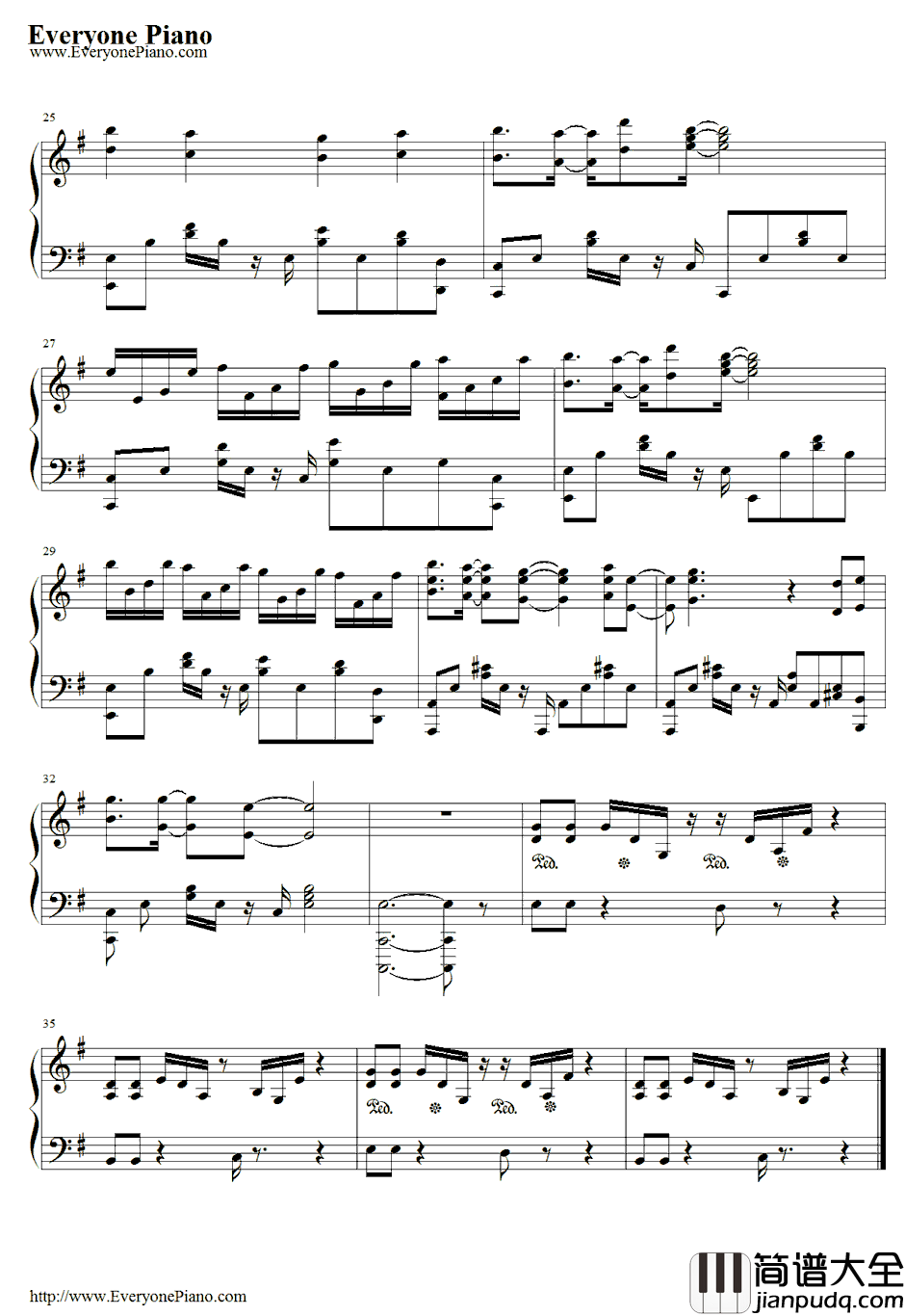 割れたリンゴ钢琴谱_渡辺早季(种田梨沙)_来自新世界ED