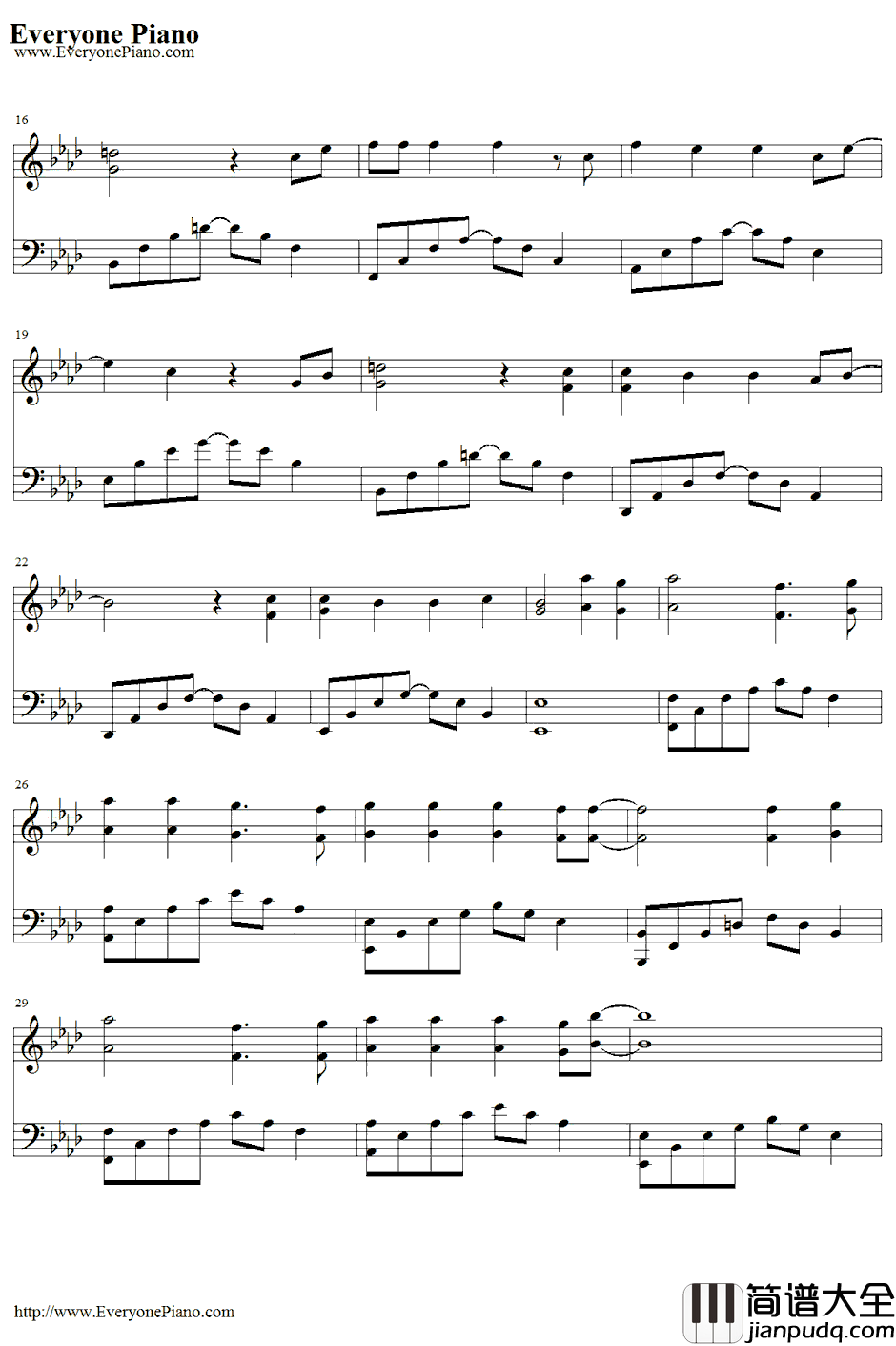 New_Divide钢琴谱_LinkinPark_变形金刚2主题歌