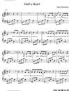 Half_a_Heart钢琴谱_OneDirection_吉他谱_钢琴谱_简谱