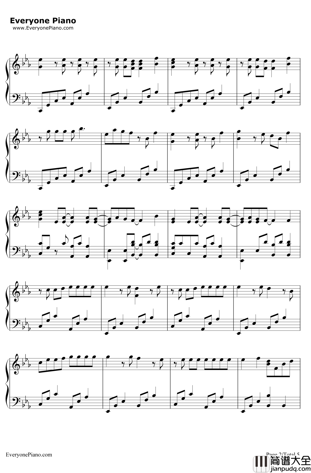 In_My_Head钢琴谱_JasonDerulo