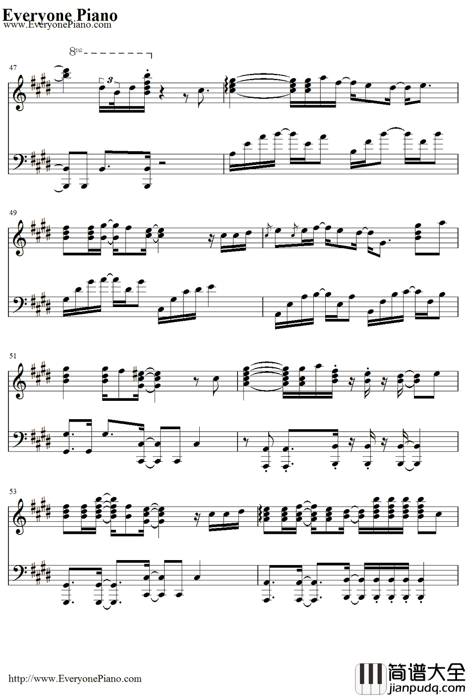 Shiny_Tale钢琴谱_MixSpeaker'sInc._男子高中生的日常OP