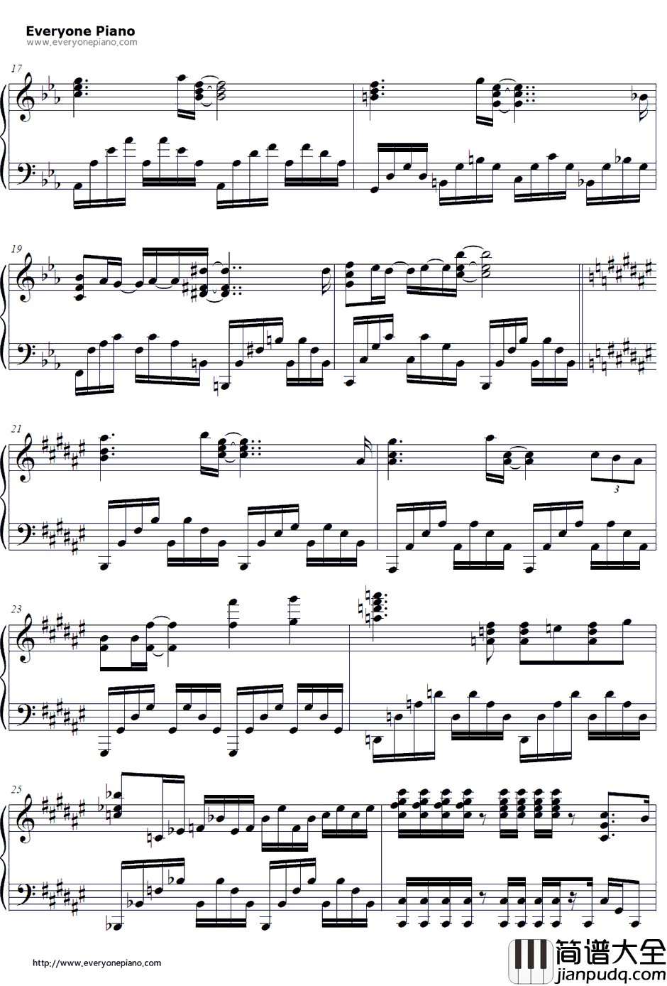 ハートリアライズ钢琴谱_Tia_野良神ED