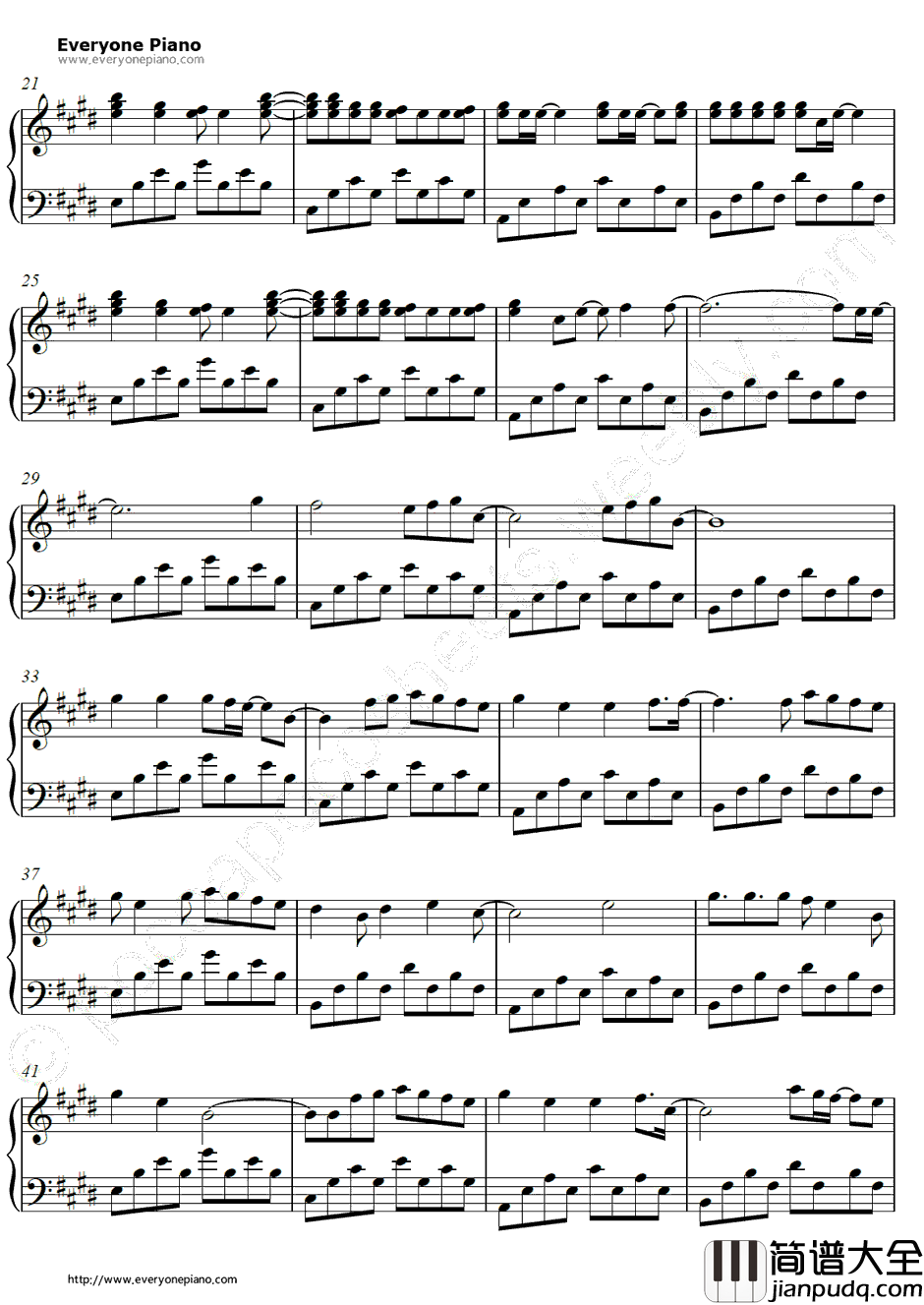 Hey_Soul_Sister钢琴谱_Train