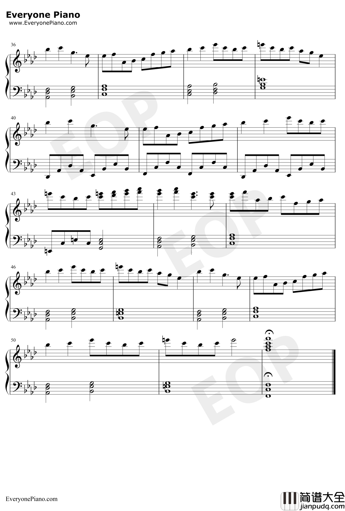 プレインエイジア钢琴谱_东方Project_东方永夜抄~ImperishableNight.主题曲