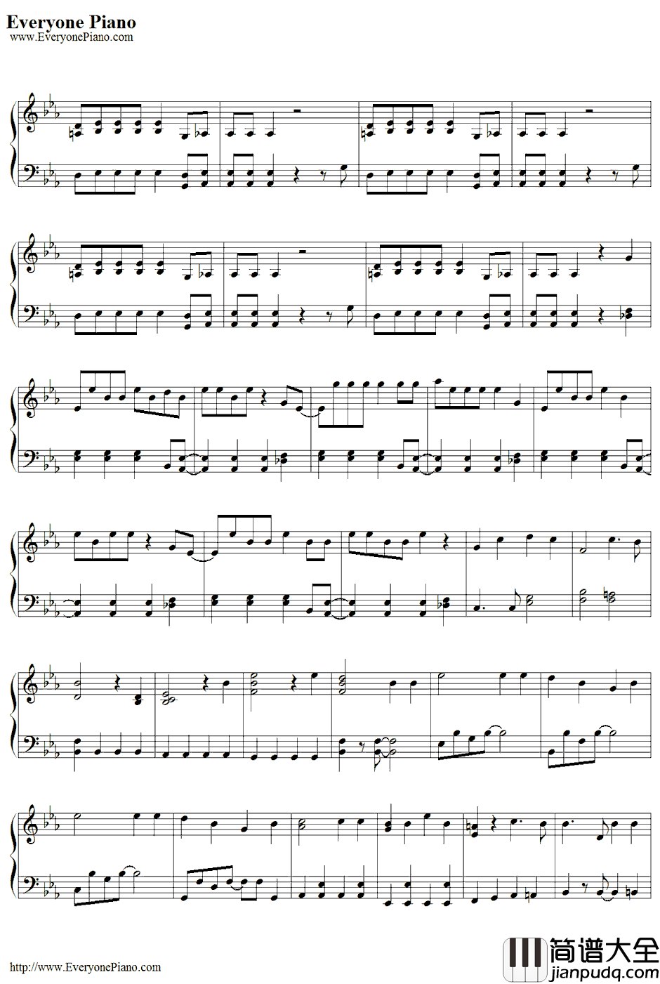 サクラ咲ケ钢琴谱_岚