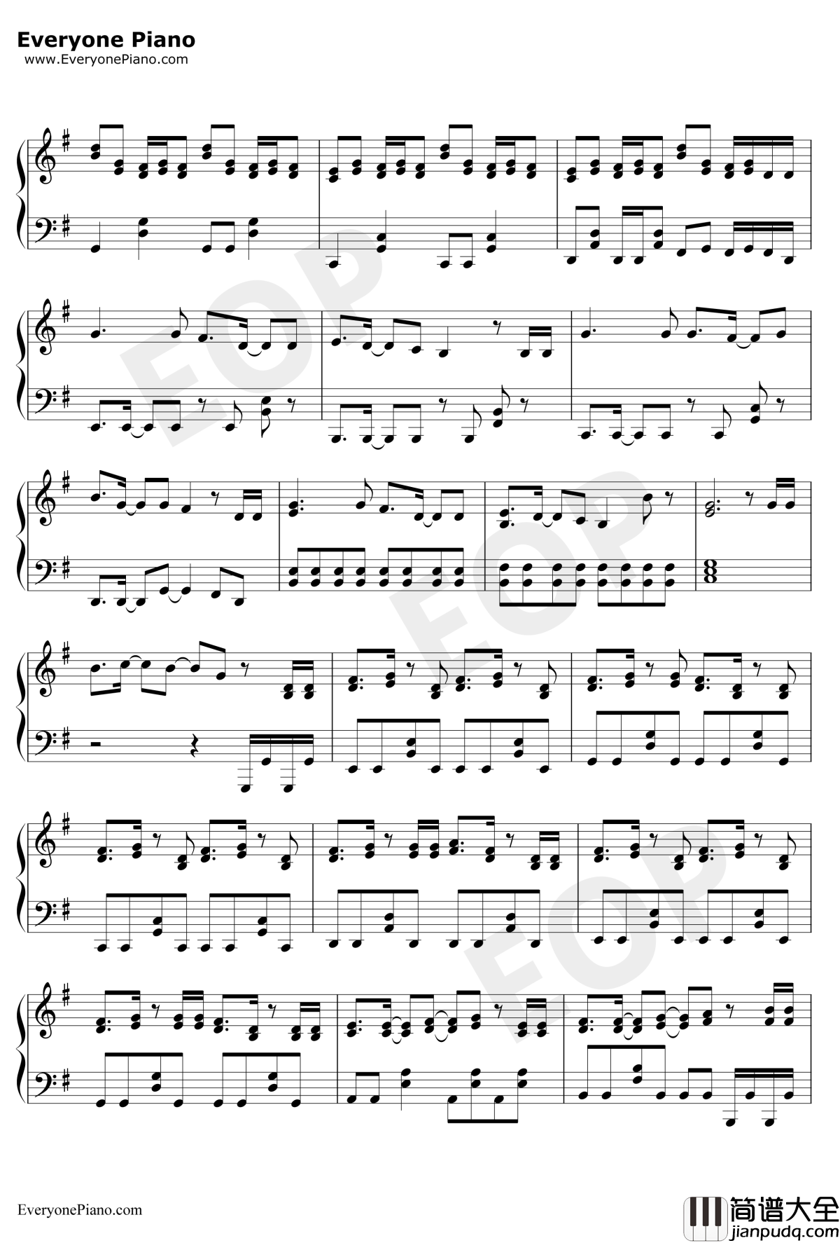 ロストワンの号哭钢琴谱_镜音リン