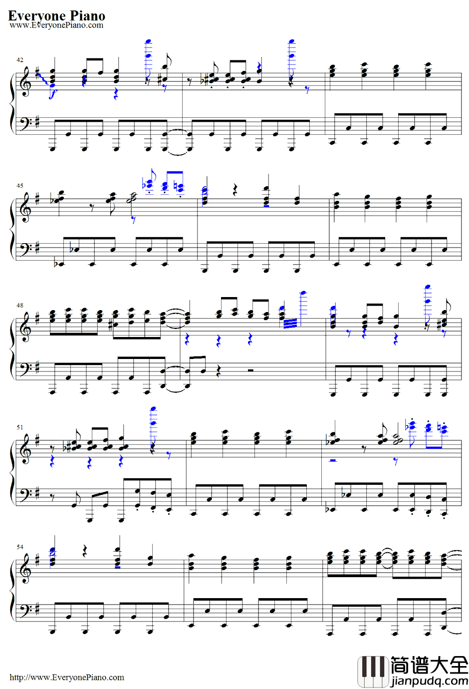 Girlish_Lover钢琴谱_自演乙_我女友与青梅竹马的惨烈修罗场OP