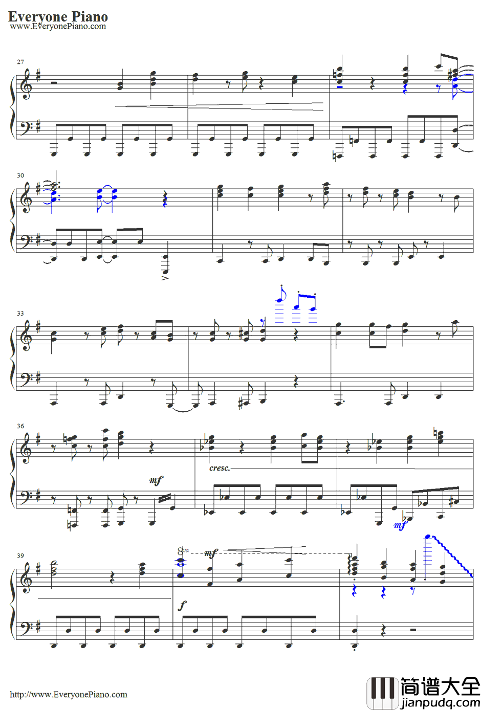 Girlish_Lover钢琴谱_自演乙_我女友与青梅竹马的惨烈修罗场OP