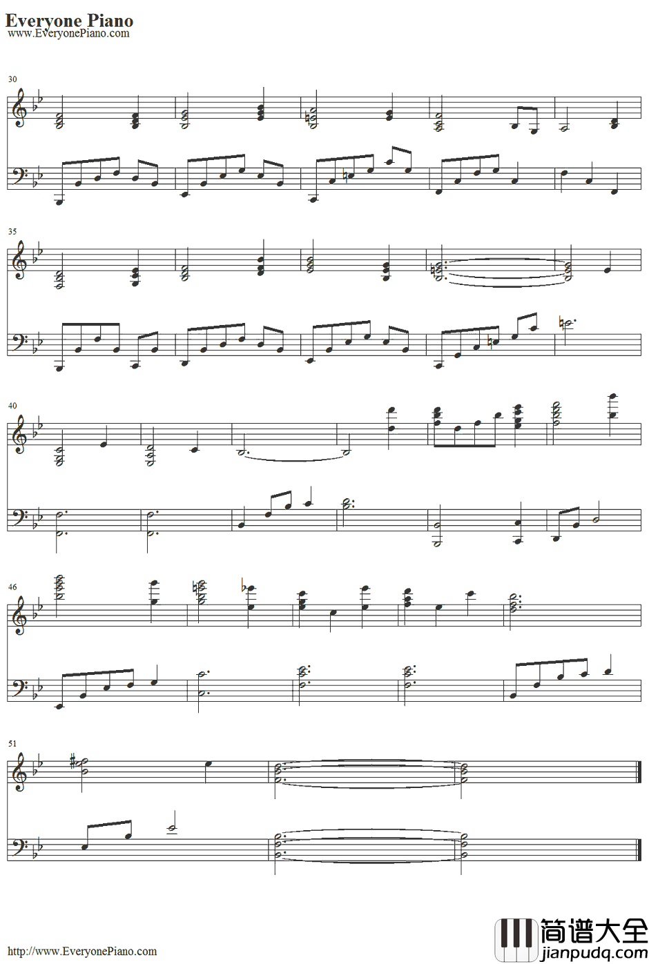 仰げば尊し钢琴谱_未知_毕业歌