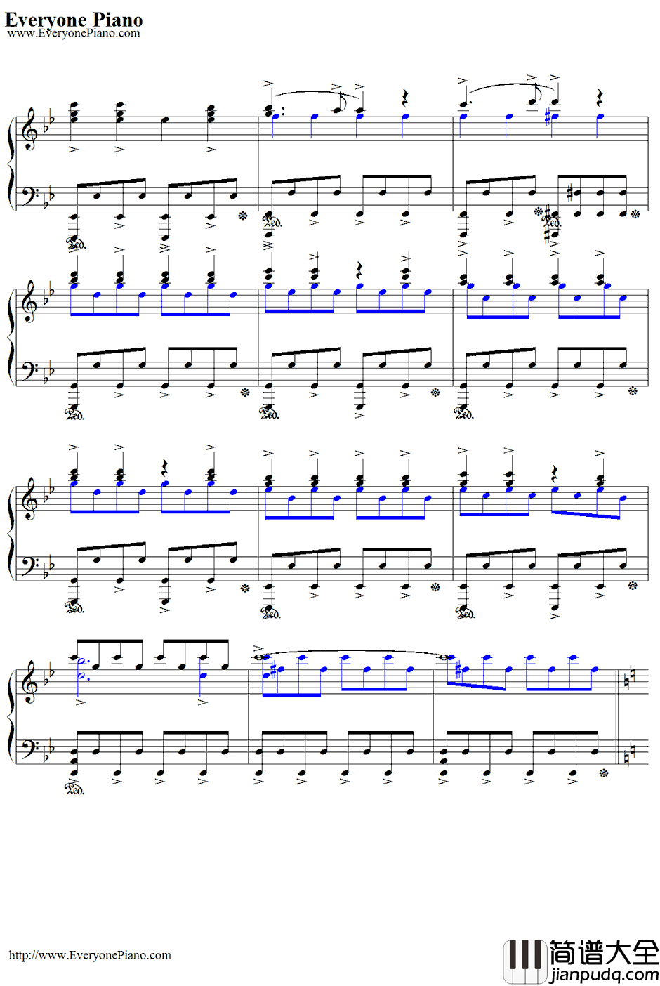 A_Song_of_Storm_and_Fire钢琴谱_翼•年代记_翼•年代记OST