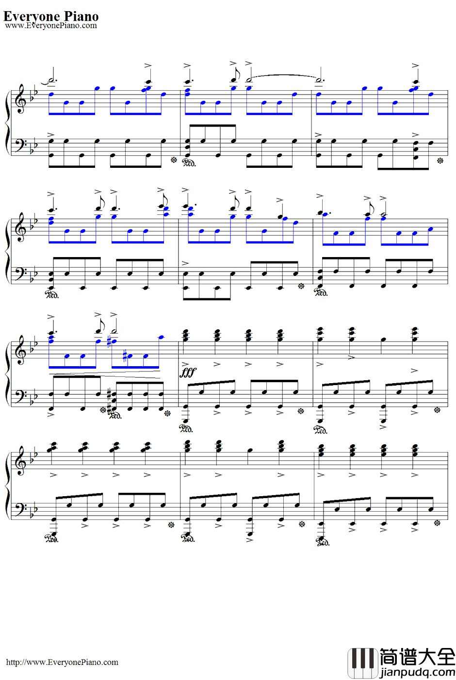 A_Song_of_Storm_and_Fire钢琴谱_翼•年代记_翼•年代记OST