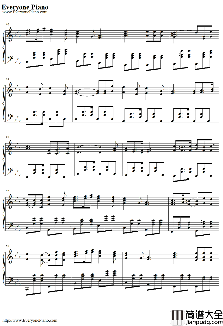 Lacrimosa钢琴谱_Kalafina_黑执事ED2