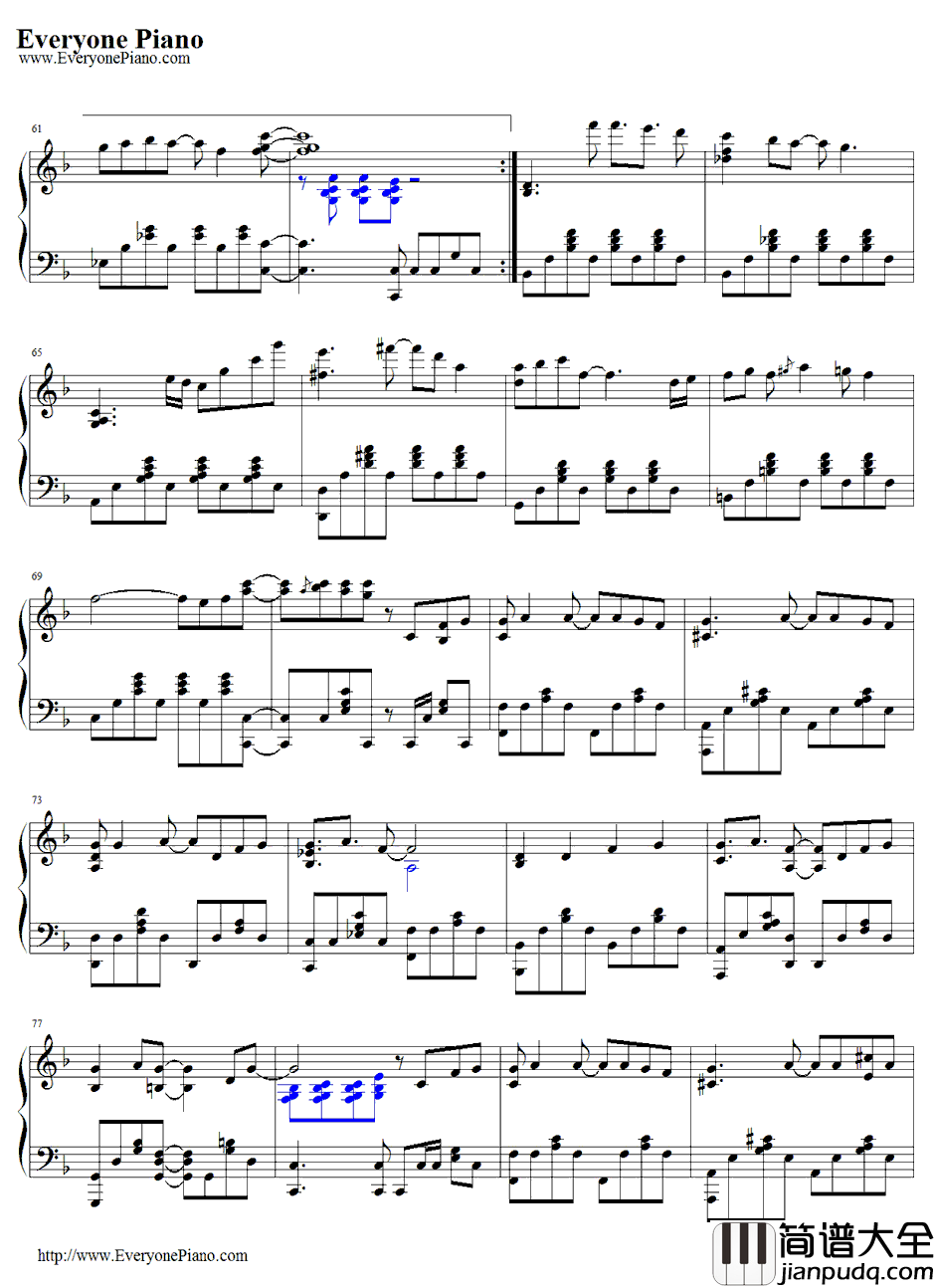 またあした钢琴谱_悠木碧_魔法少女小圆角色歌