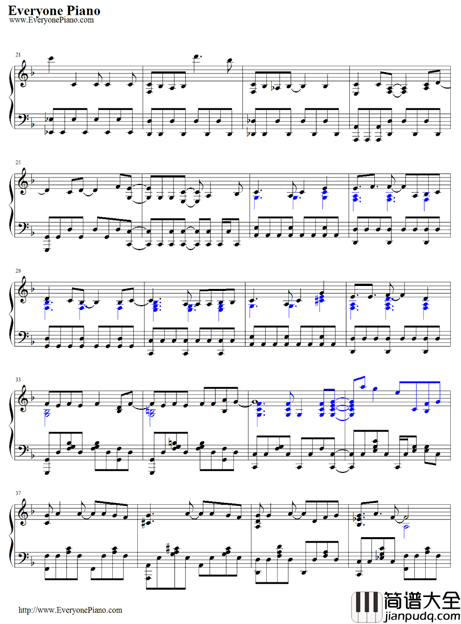 またあした钢琴谱_悠木碧_魔法少女小圆角色歌