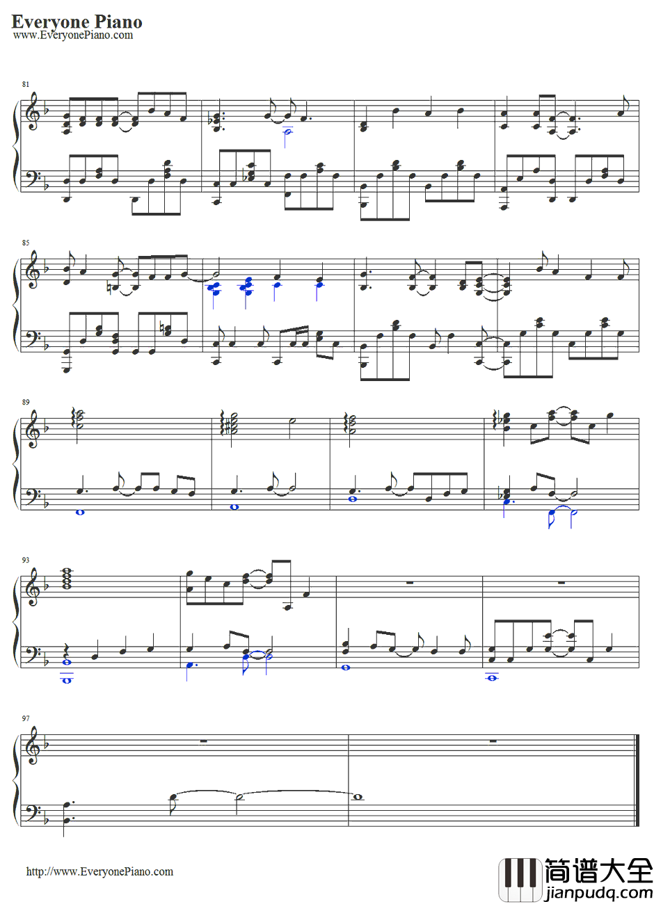 またあした钢琴谱_悠木碧_魔法少女小圆角色歌