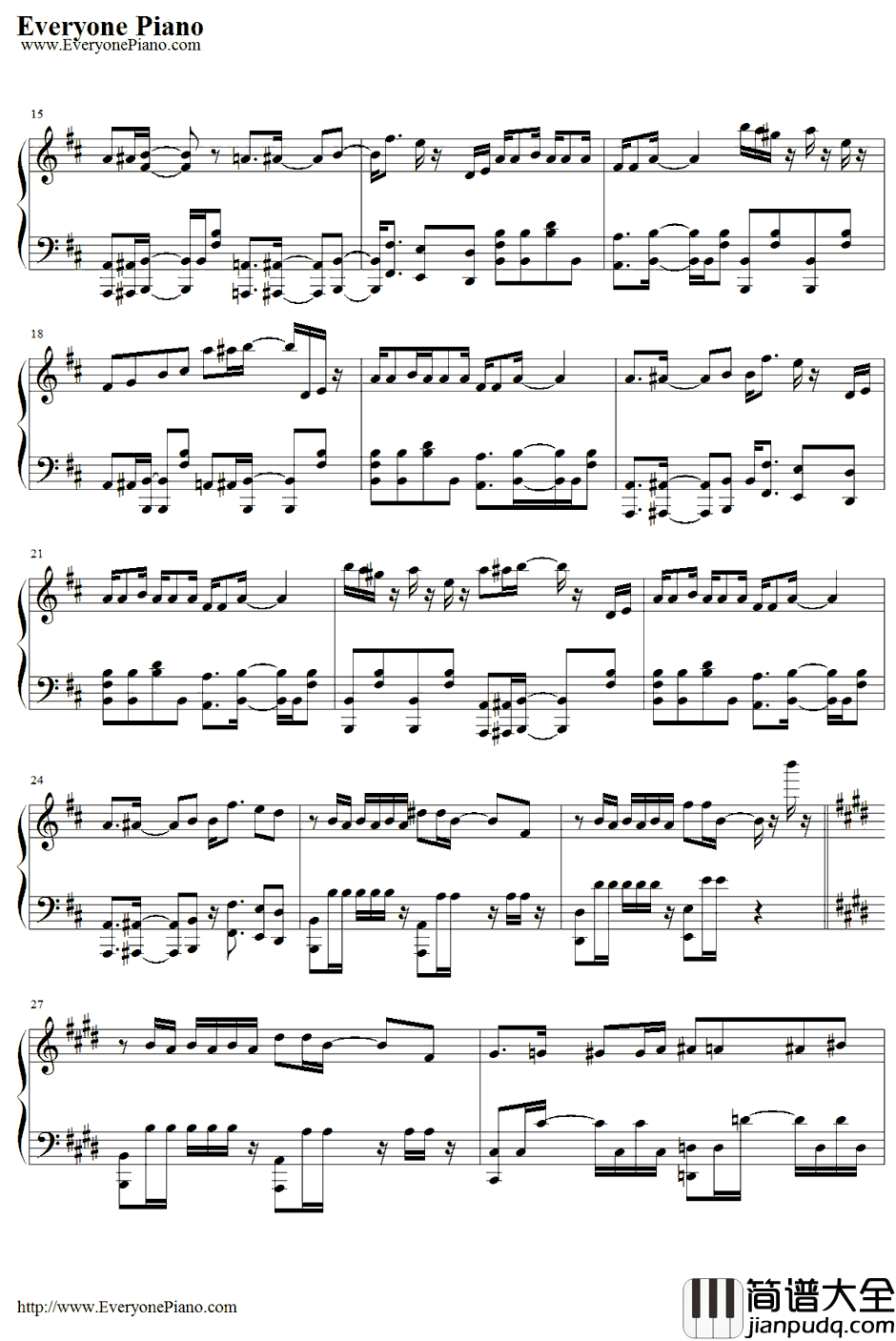 GO!_GO!_MANIAC钢琴谱_放学后茶会放学后TEATIME_轻音少女第二季OP