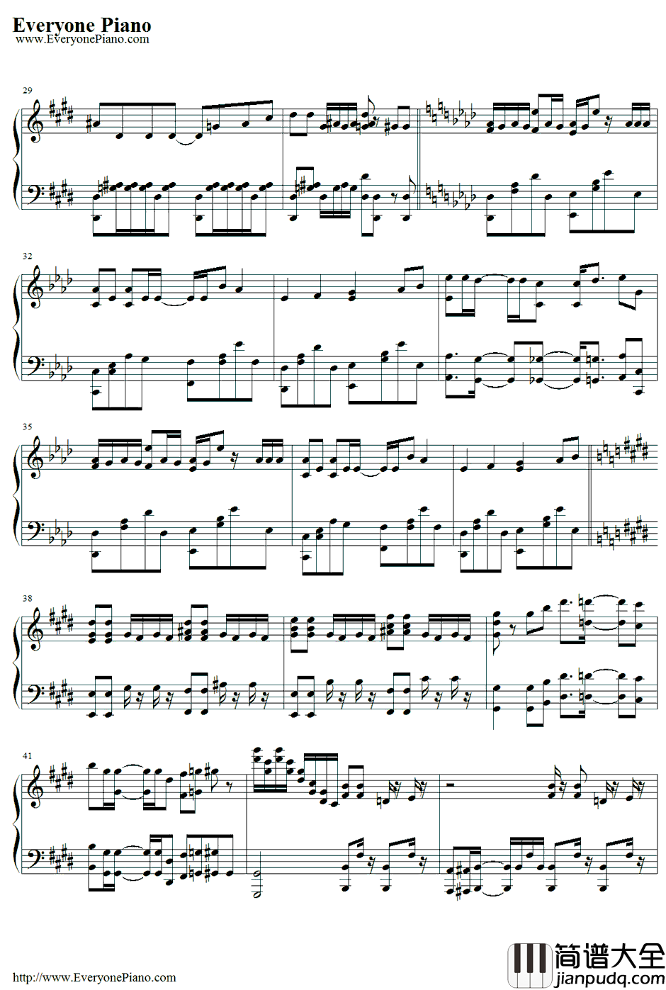 GO!_GO!_MANIAC钢琴谱_放学后茶会放学后TEATIME_轻音少女第二季OP