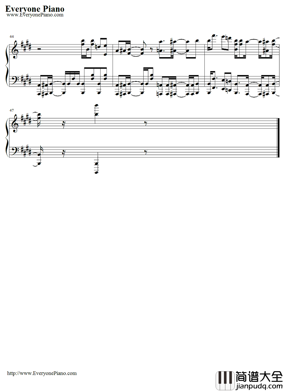 GO!_GO!_MANIAC钢琴谱_放学后茶会放学后TEATIME_轻音少女第二季OP