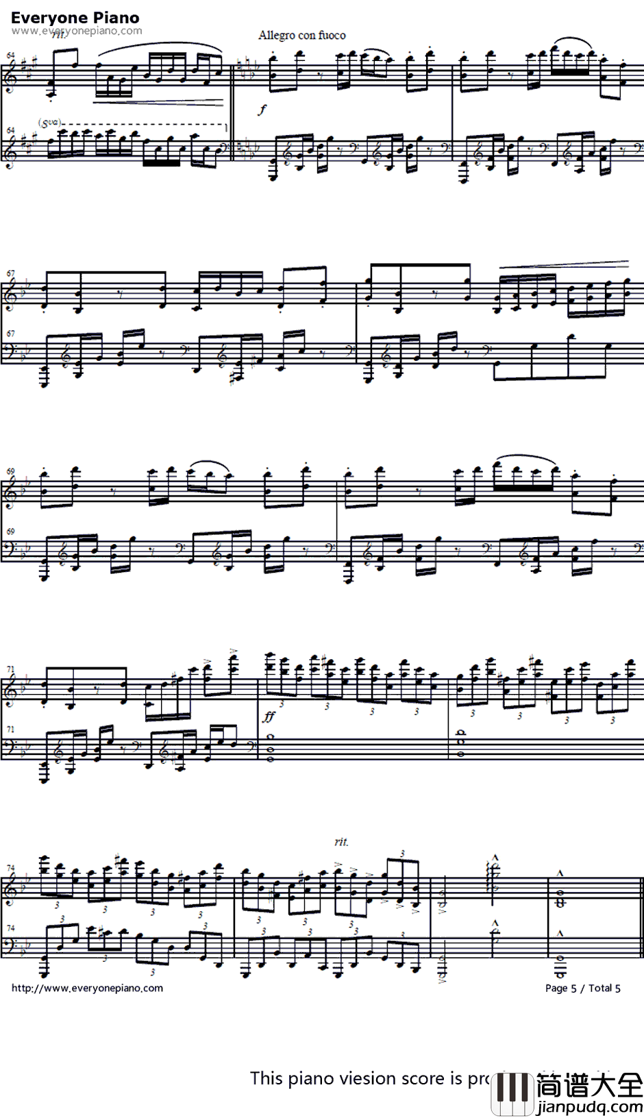 东の国の眠らない夜钢琴谱_东方Project_东方文花帖