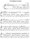 Every_thing_Is_Awe_some钢琴谱_TeganandSara_吉他谱_钢琴谱_简谱