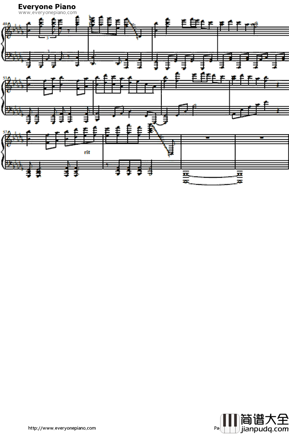 敵艦隊、見ゆ！钢琴谱_艦これ_舰队Collection_舰Colle_BGM