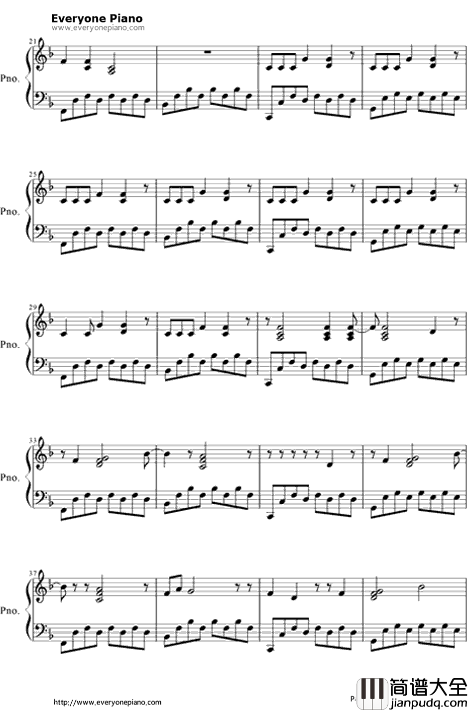 Wide_Awake钢琴谱_KatyPerry