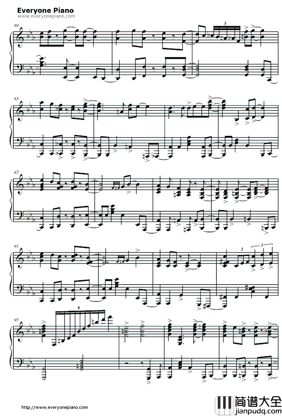 Fire◎Flower钢琴谱_鏡音レン