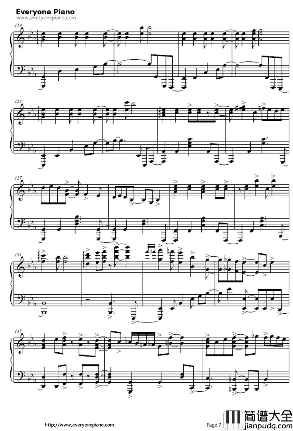 Fire◎Flower钢琴谱_鏡音レン