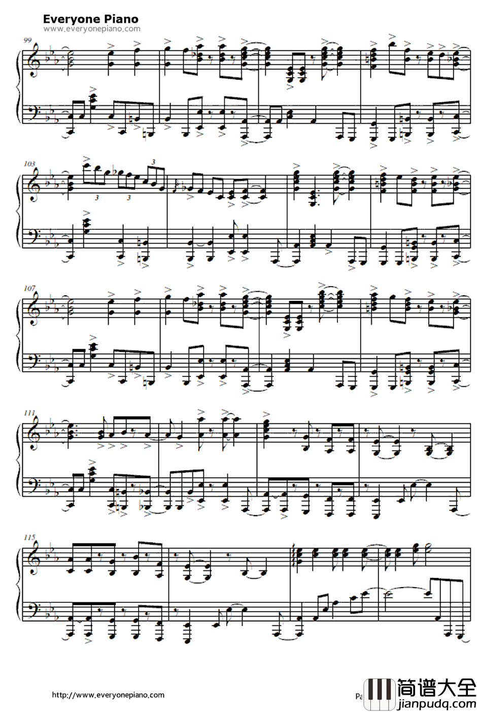 Fire◎Flower钢琴谱_鏡音レン