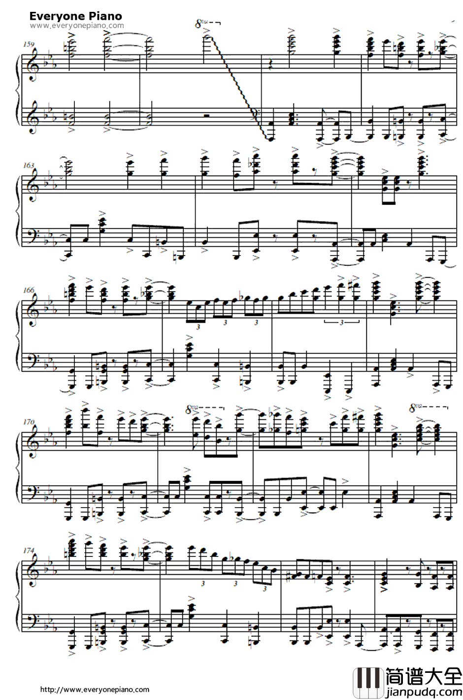 Fire◎Flower钢琴谱_鏡音レン