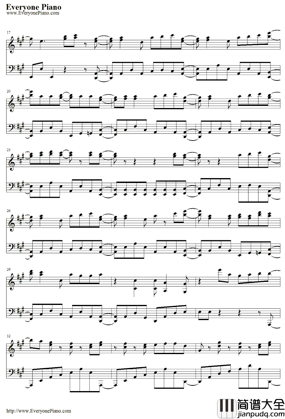 GALLOWS_BELL钢琴谱_初音ミク