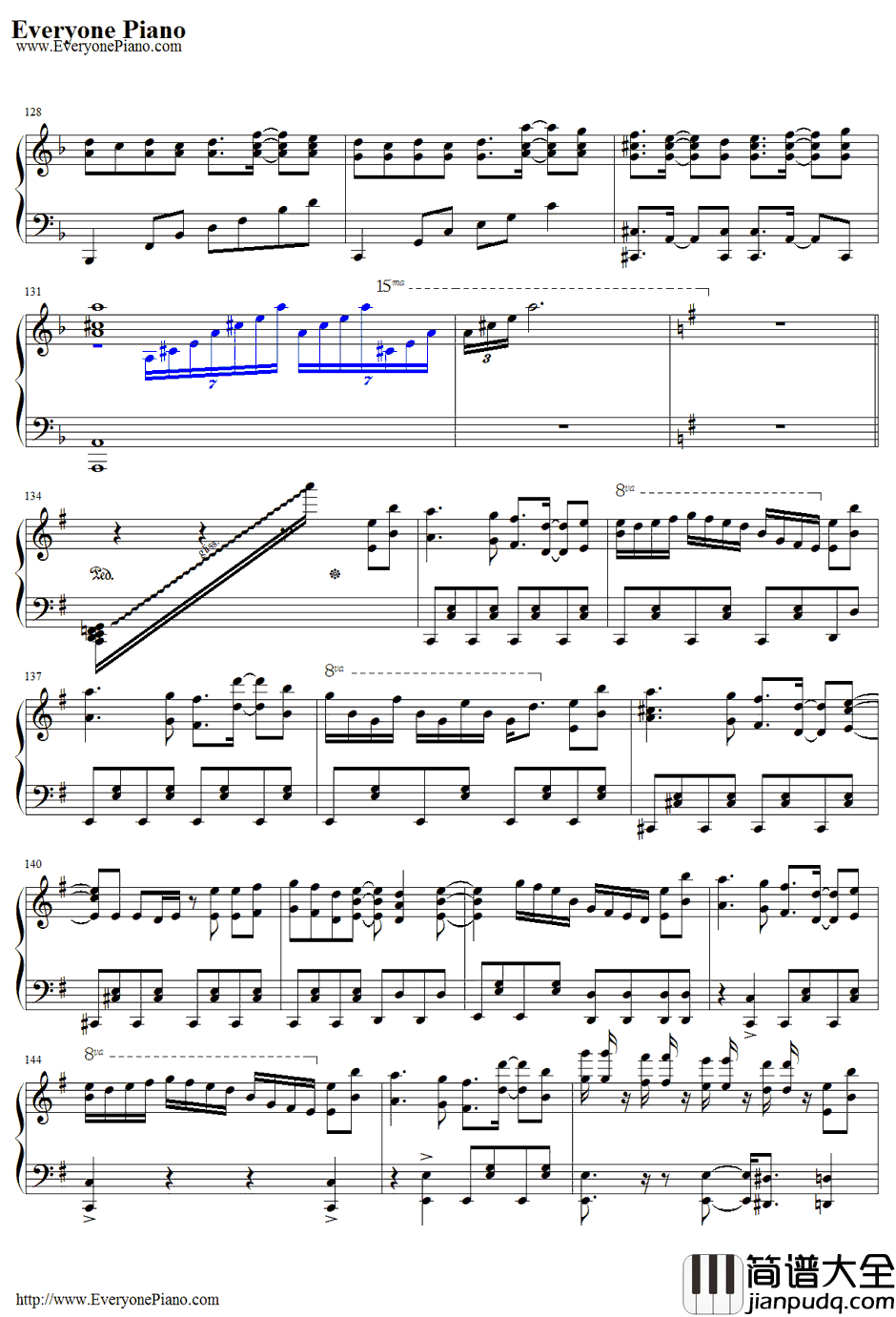 No_Life_Queen钢琴谱_东方Project_SOUNDHOLICMEETSTOHO~东方的幽々舞踏剧~