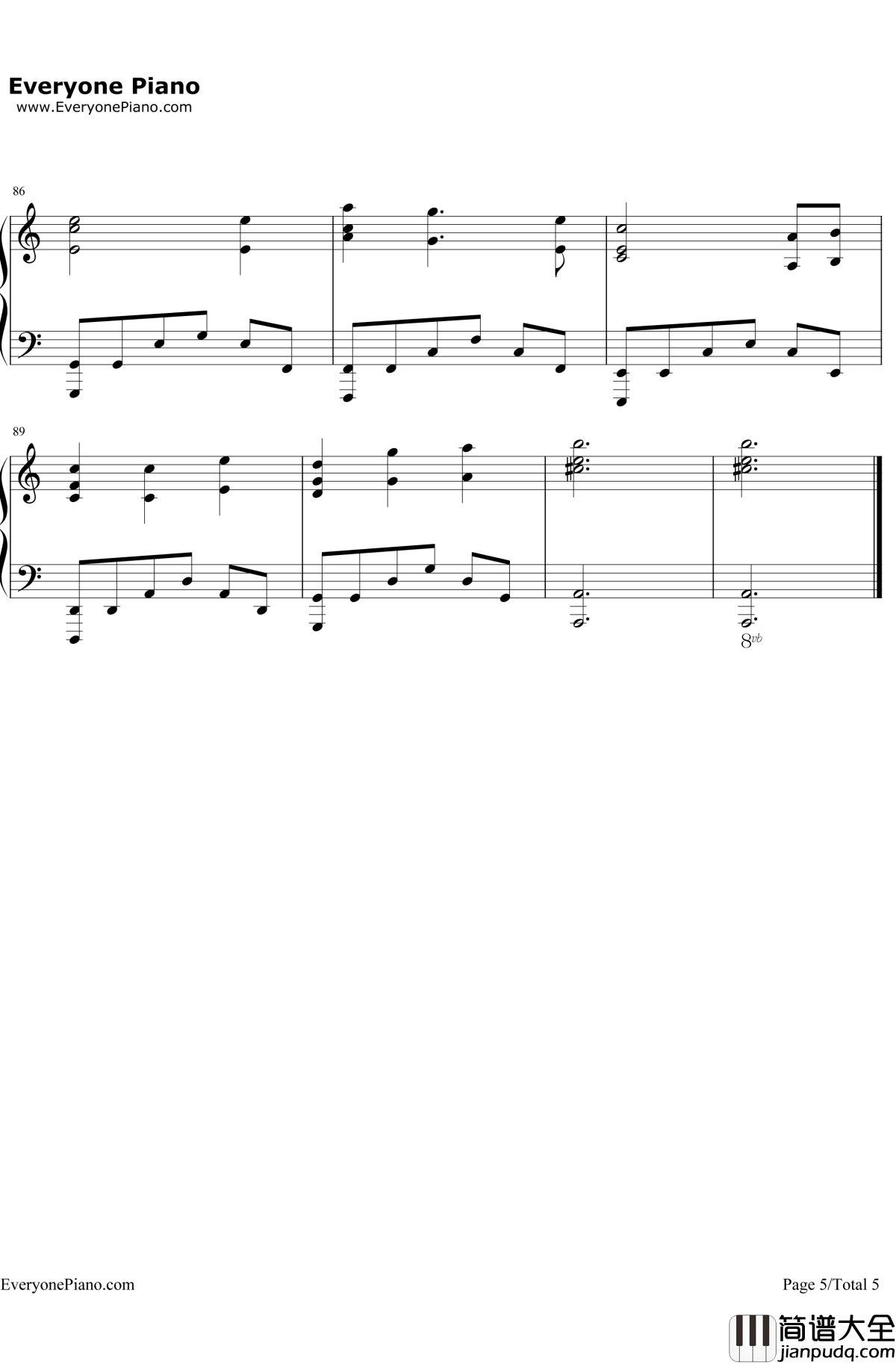 悲しみの向こうへ钢琴谱_いとうかなこ_SchoolDaysED