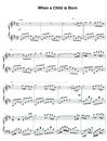 When_a_Child_is_Born钢琴谱_JohnnyMathis_人狼之恋主题曲_吉他谱_钢琴谱_简谱
