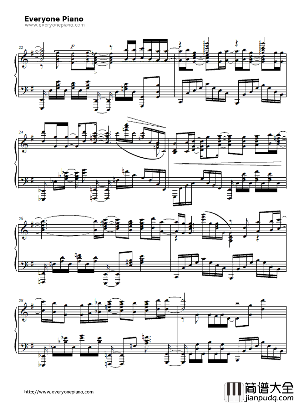 この世界は仆らを待っていた钢琴谱_茅原実里_翠星之加尔刚蒂亚OP