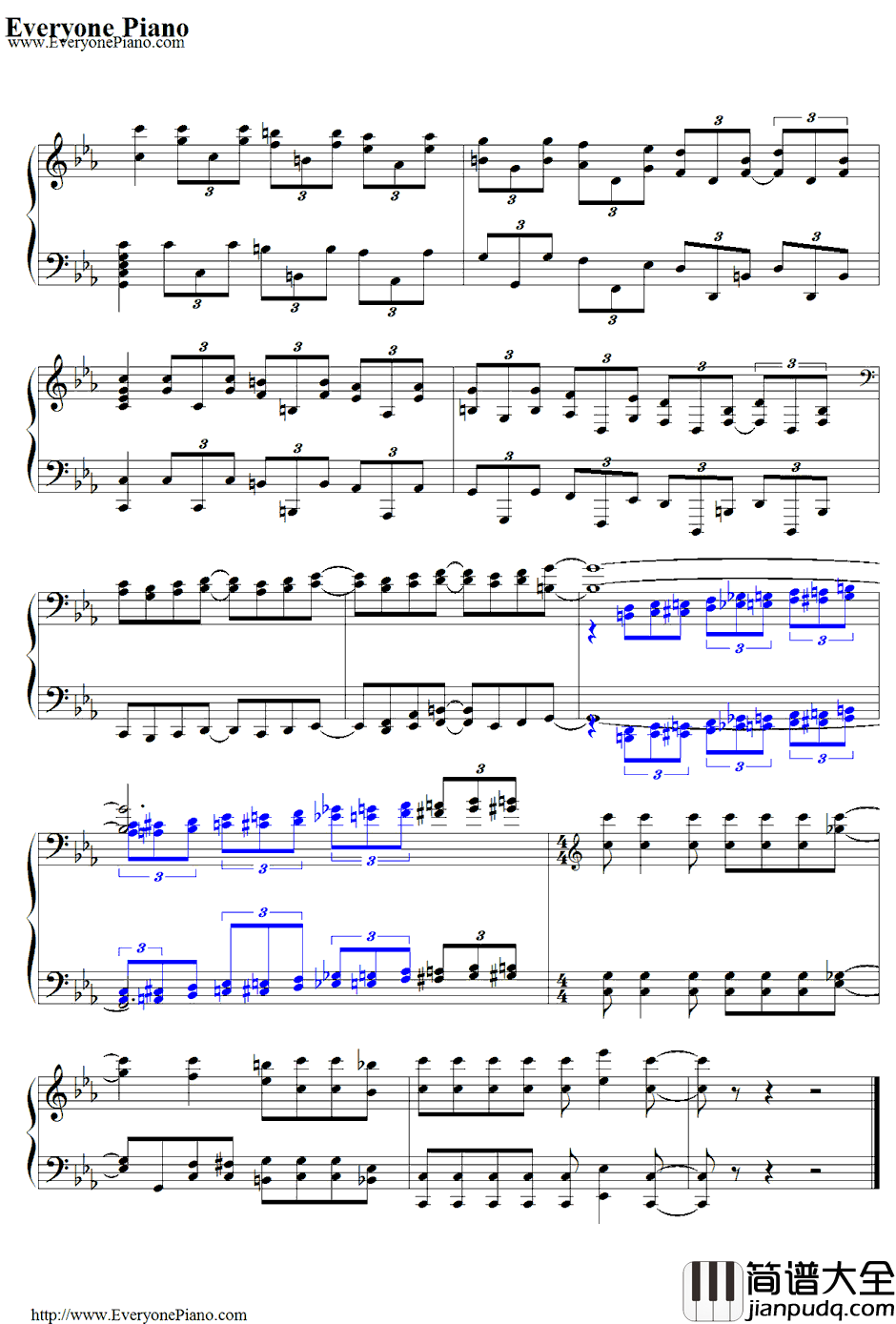 私がモテないのはどう考えてもお前らが悪いOP钢琴谱_铃木木乃美n'KBOAKB_私がモテないのはどう考えてもお前らが悪いOP