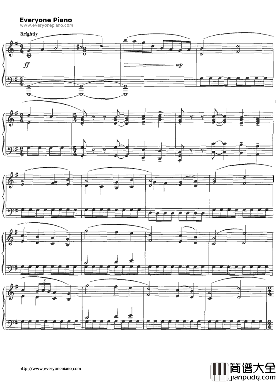 Take_Her_to_Sea_Mr.Murdoch钢琴谱_JamesHorner_泰坦尼克号OST