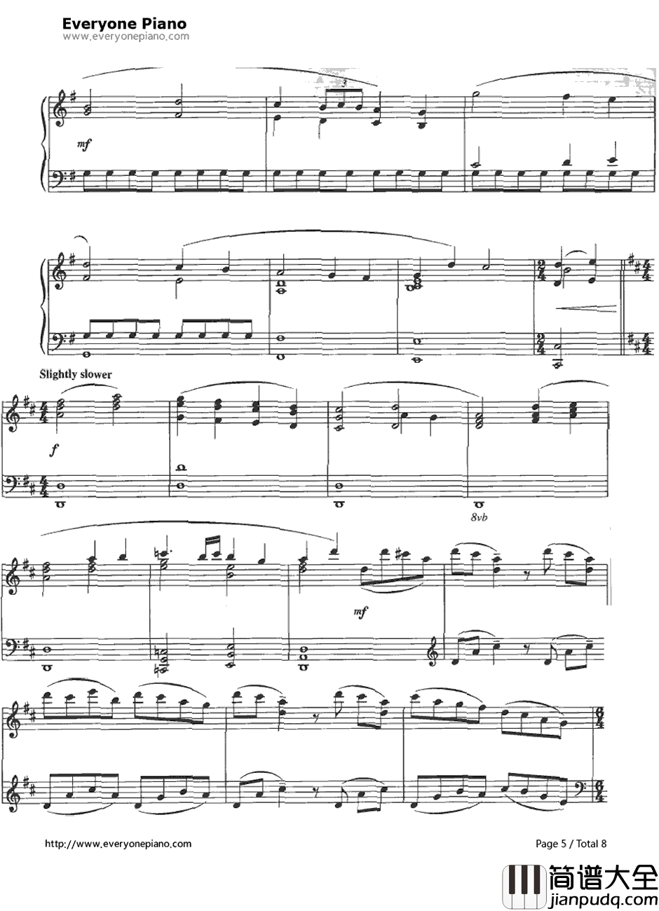 Take_Her_to_Sea_Mr.Murdoch钢琴谱_JamesHorner_泰坦尼克号OST