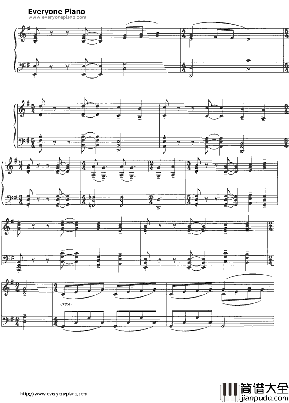 Take_Her_to_Sea_Mr.Murdoch钢琴谱_JamesHorner_泰坦尼克号OST