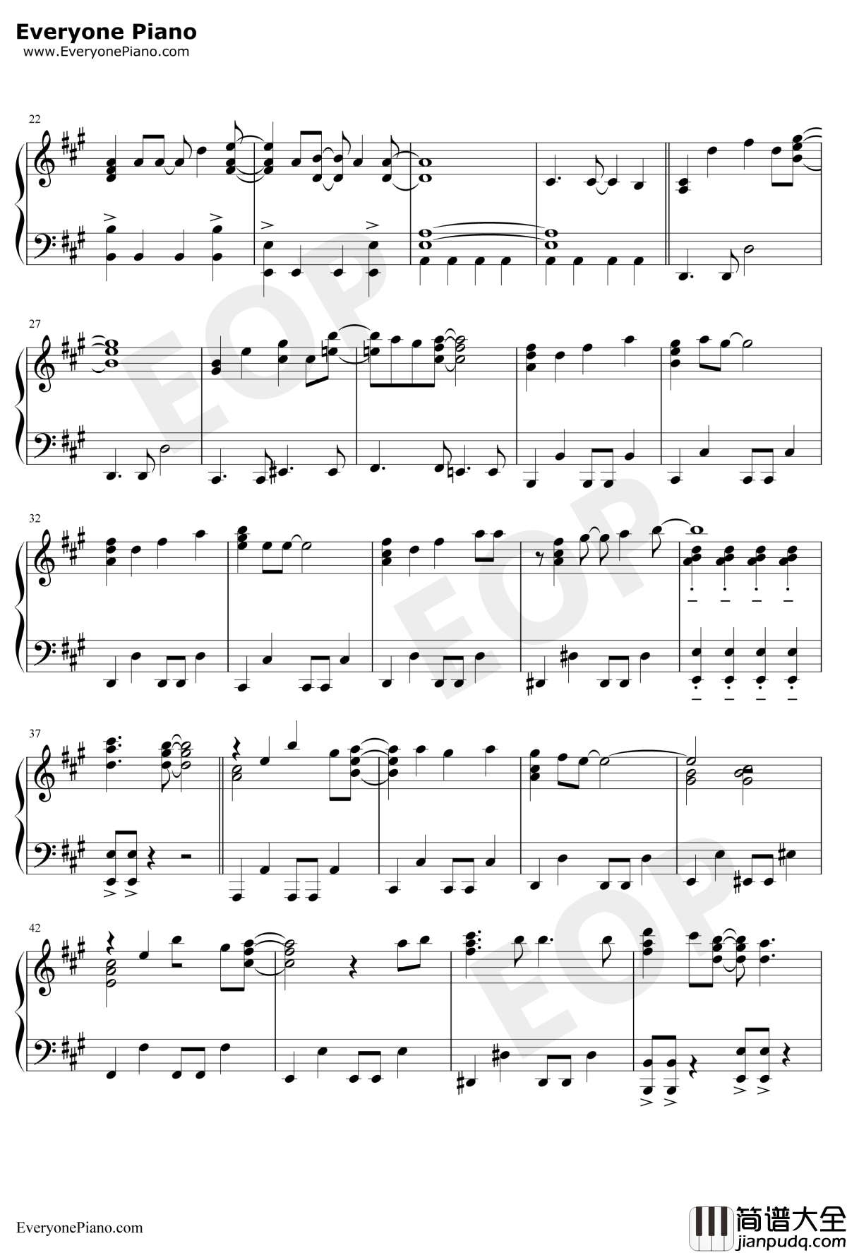 Snow_Halation钢琴谱_μ's_LoveLiveOST