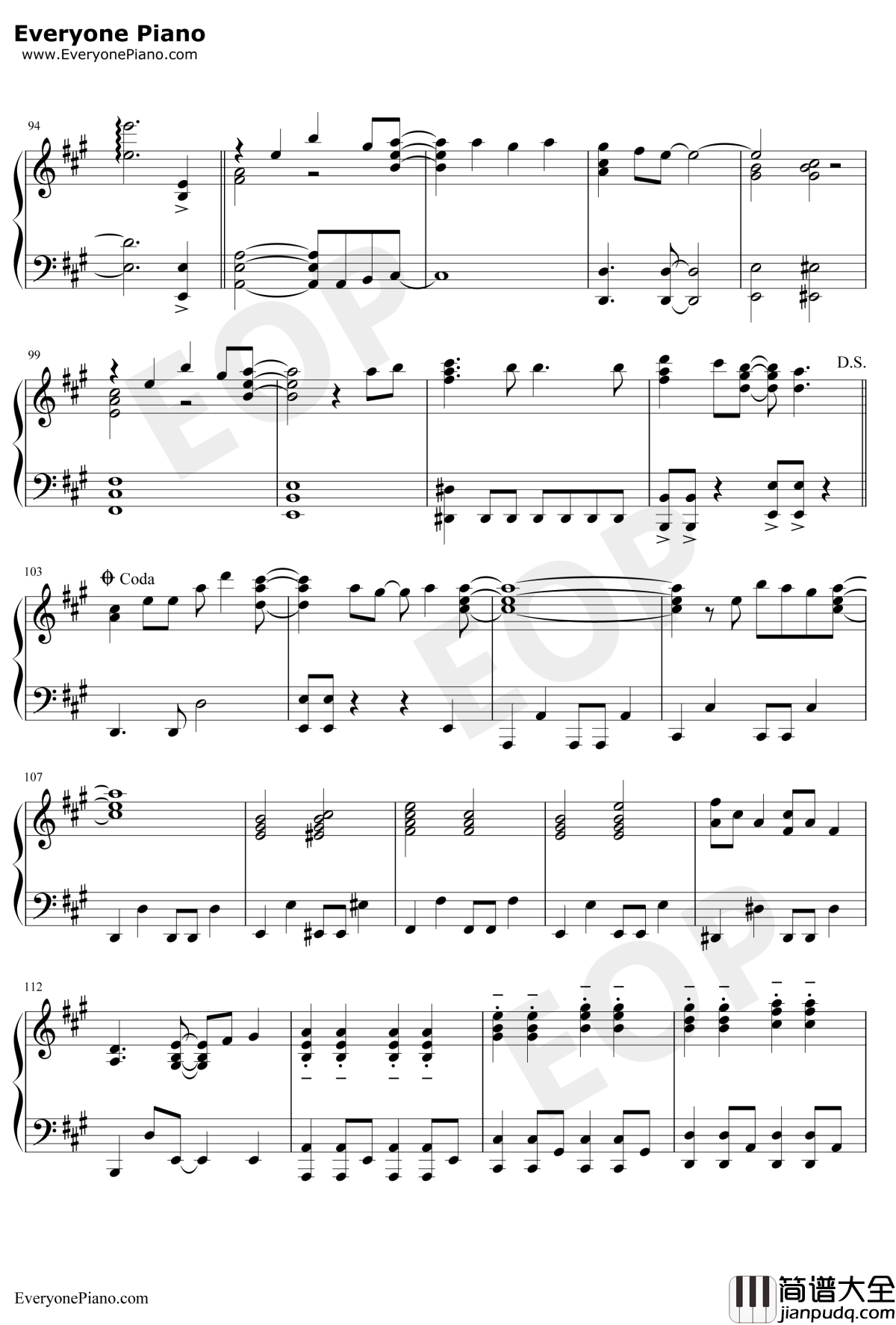 Snow_Halation钢琴谱_μ's_LoveLiveOST