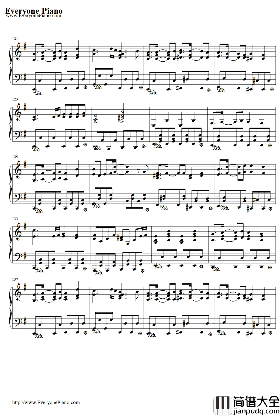 サンドリヨン钢琴谱_初音ミク・KAITO_Cendrillon_初音ミク・KAITO