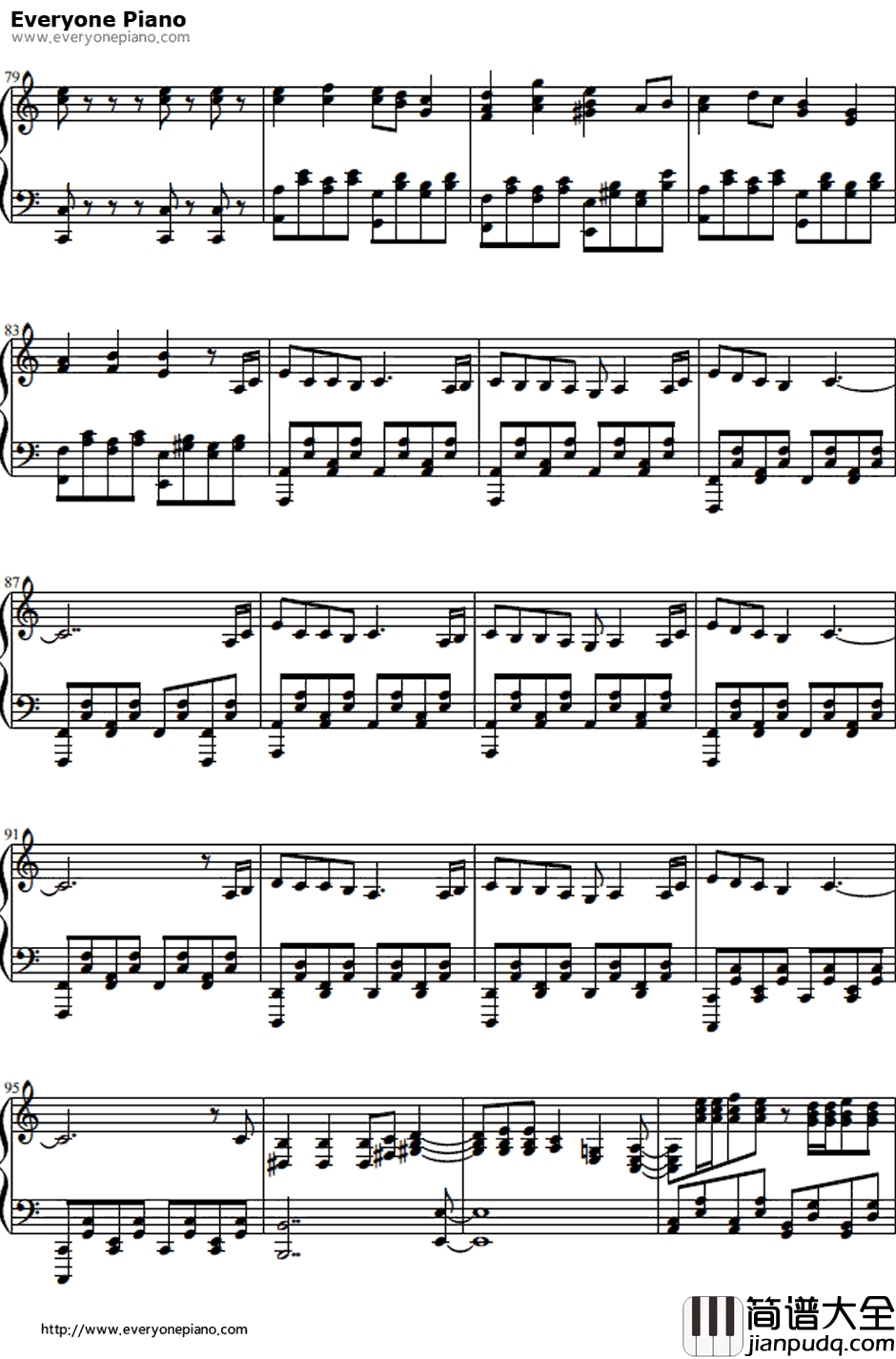 悪徳のジャッジメント钢琴谱_KAITO